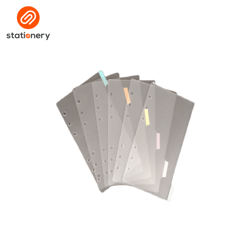 Veco Classify 6-ring Binder Index Set (6tabs)-zoom-