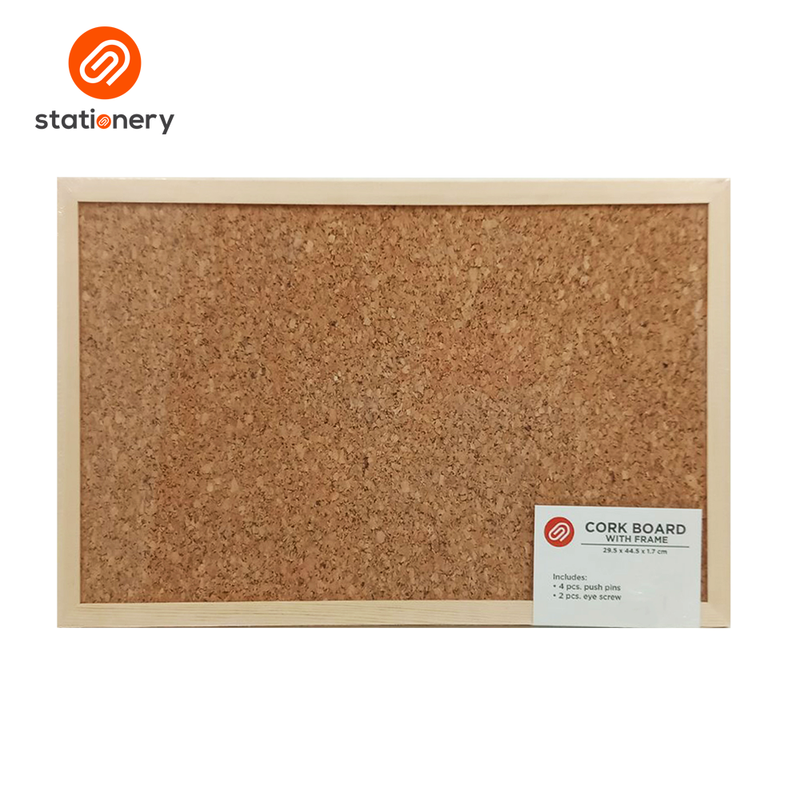 Corkboard with Frame - 12x18"-zoom-
