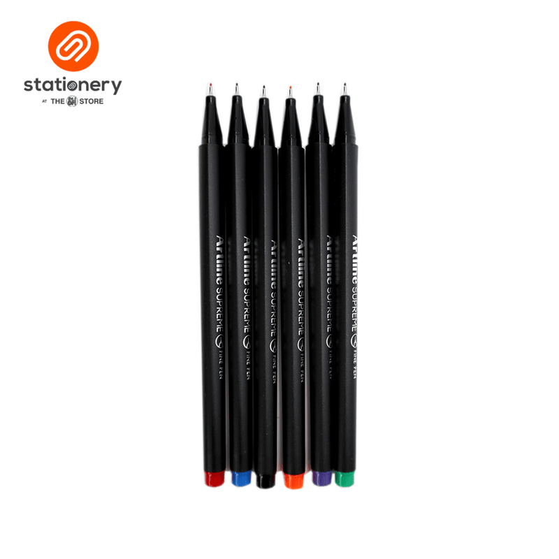 Artline Supreme Fineliner Pen 0.4mm Pack of 6-zoom-