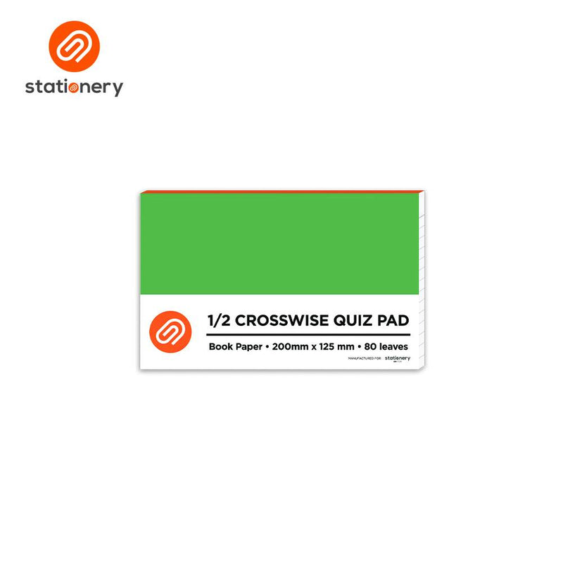 Low Price 80-Sheet Crosswise Quiz Pad-zoom-