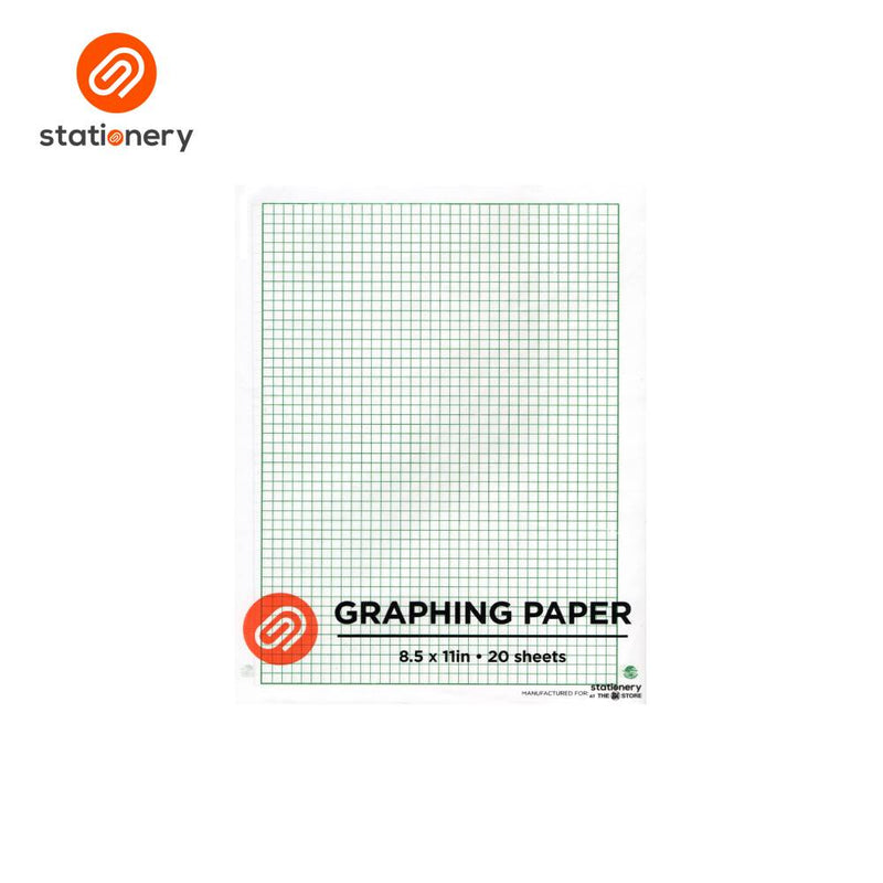 Low Price 20-Piece Graphing Paper 8.5x11in.-zoom-