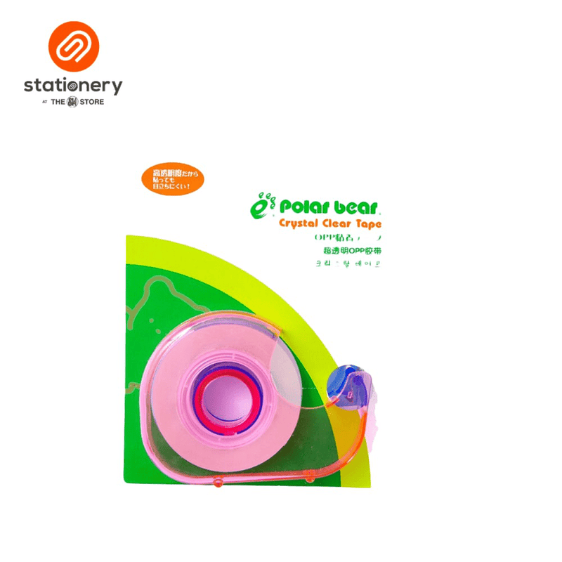 Polar Bear Crystal Clear Tape 18mm x 25m CC-854-zoom-