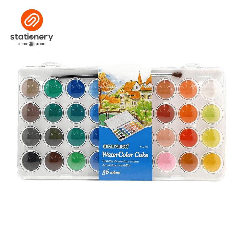 Simbalion Watercolor Cake 36 Colors-zoom-