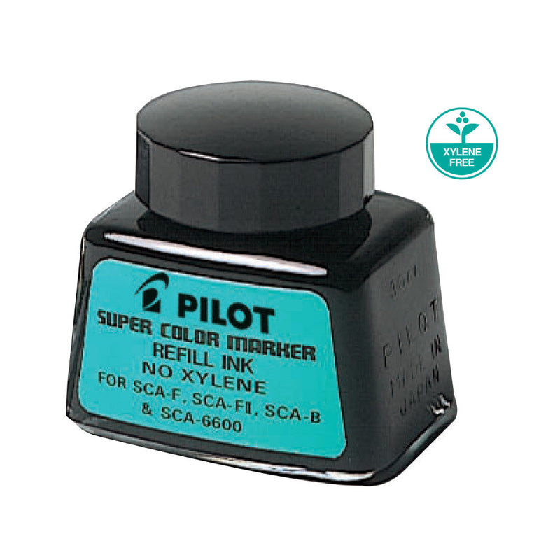 Pilot Super Color Permanent Marker Refill Ink 30ml Black-zoom-