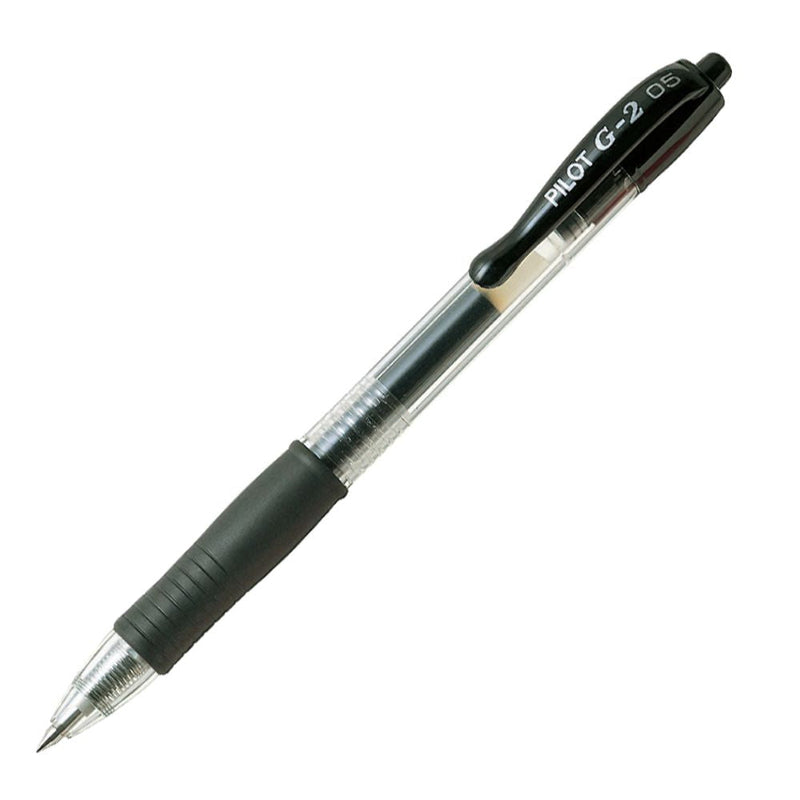 Pilot G-2 Retractable Pen 0.5mm BLG25 - Black-zoom-