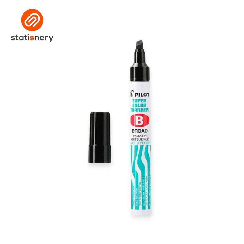 Pilot Broad Tip Super Color Marker SCA-B - Black-zoom-