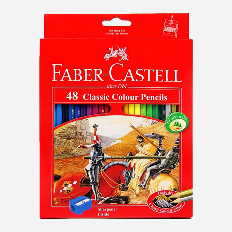 Faber Castell Classic Colour Pencils 48 Colors-zoom-