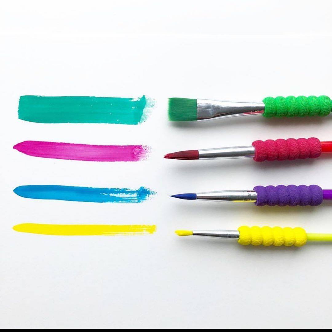 Faber Castell Soft Touch Brushes Pack of 4-3