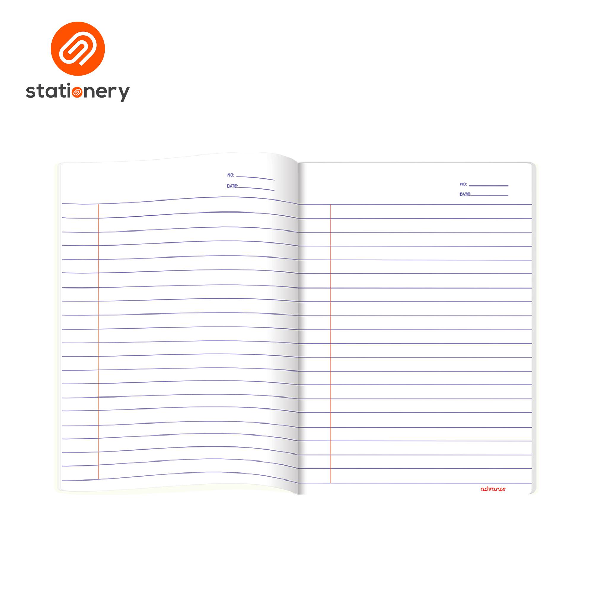 Advance Little Twin Stars Composition Notebook 80lvs Pack of 8-zoom-12
