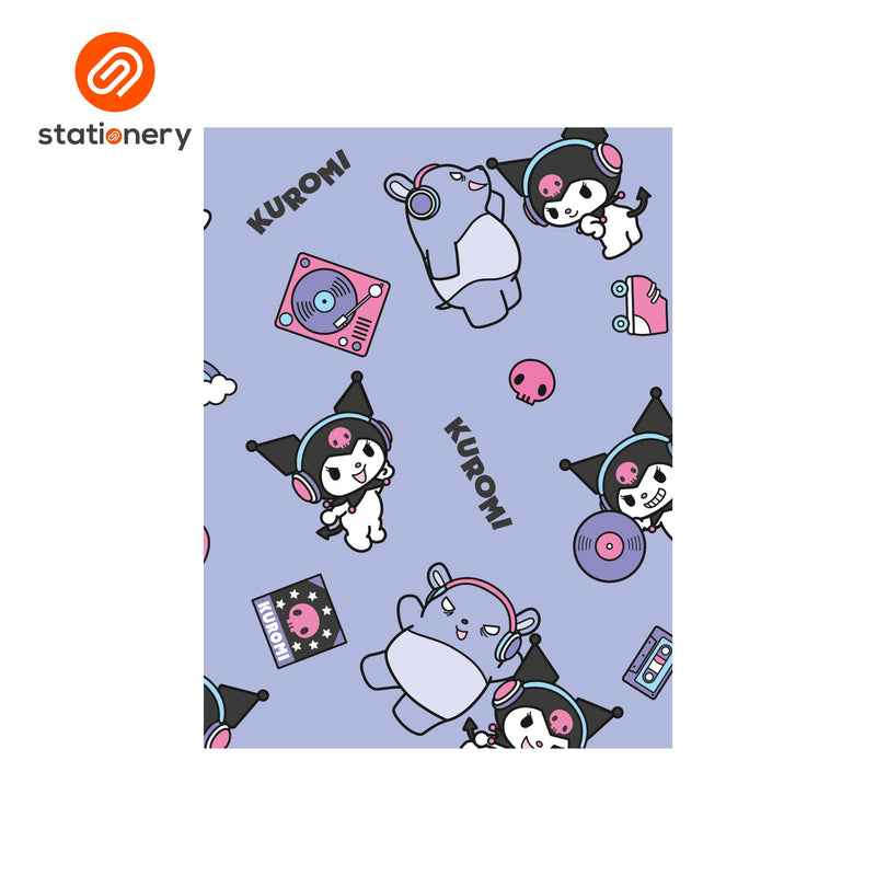 Kuromi Spiral Notebook 80lvs Pack of 8-zoom-