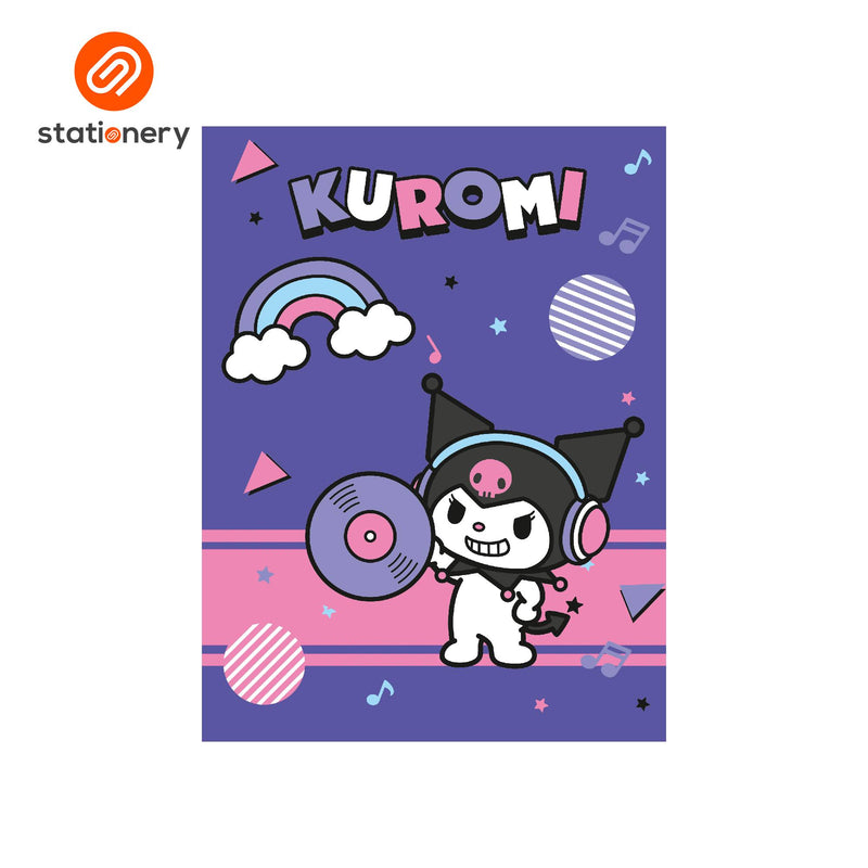 Kuromi Writing Notebook 80lvs Pack of 8-zoom-