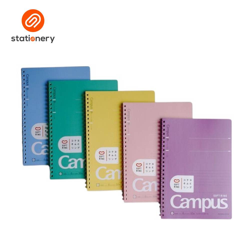 Kokuyo Campus Notebook 6mm 50 Sheets A5-zoom-14