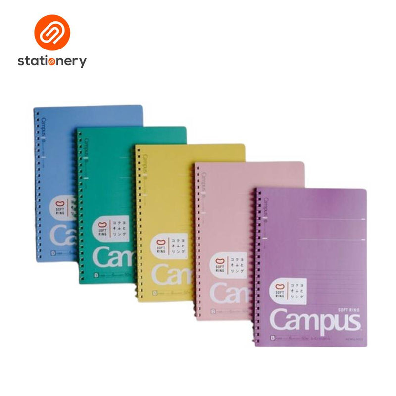 Kokuyo Campus Notebook 6mm 50 Sheets A5-zoom-