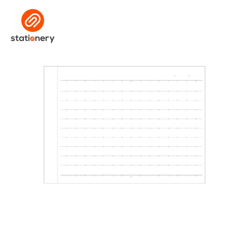 Kokuyo Campus Soft Ring Notebook A7 6mm Dot Ruled 50 Sheets-zoom-