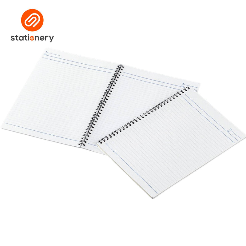 Kokuyo Campus Twin Ring Notebook B5 7mm Horizontally Ruled 40 Sheets - Blue-zoom-