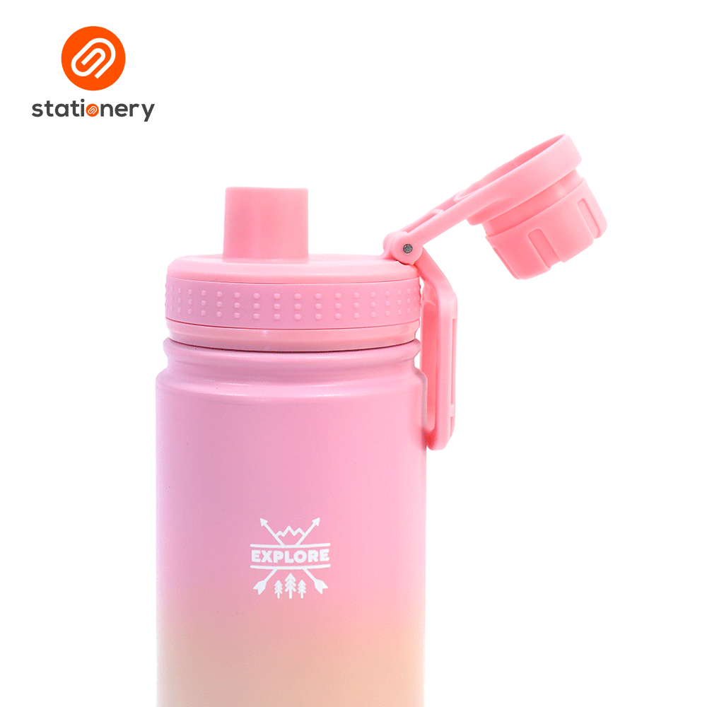 Explore Ombre Insulated Water Bottle-zoom-3