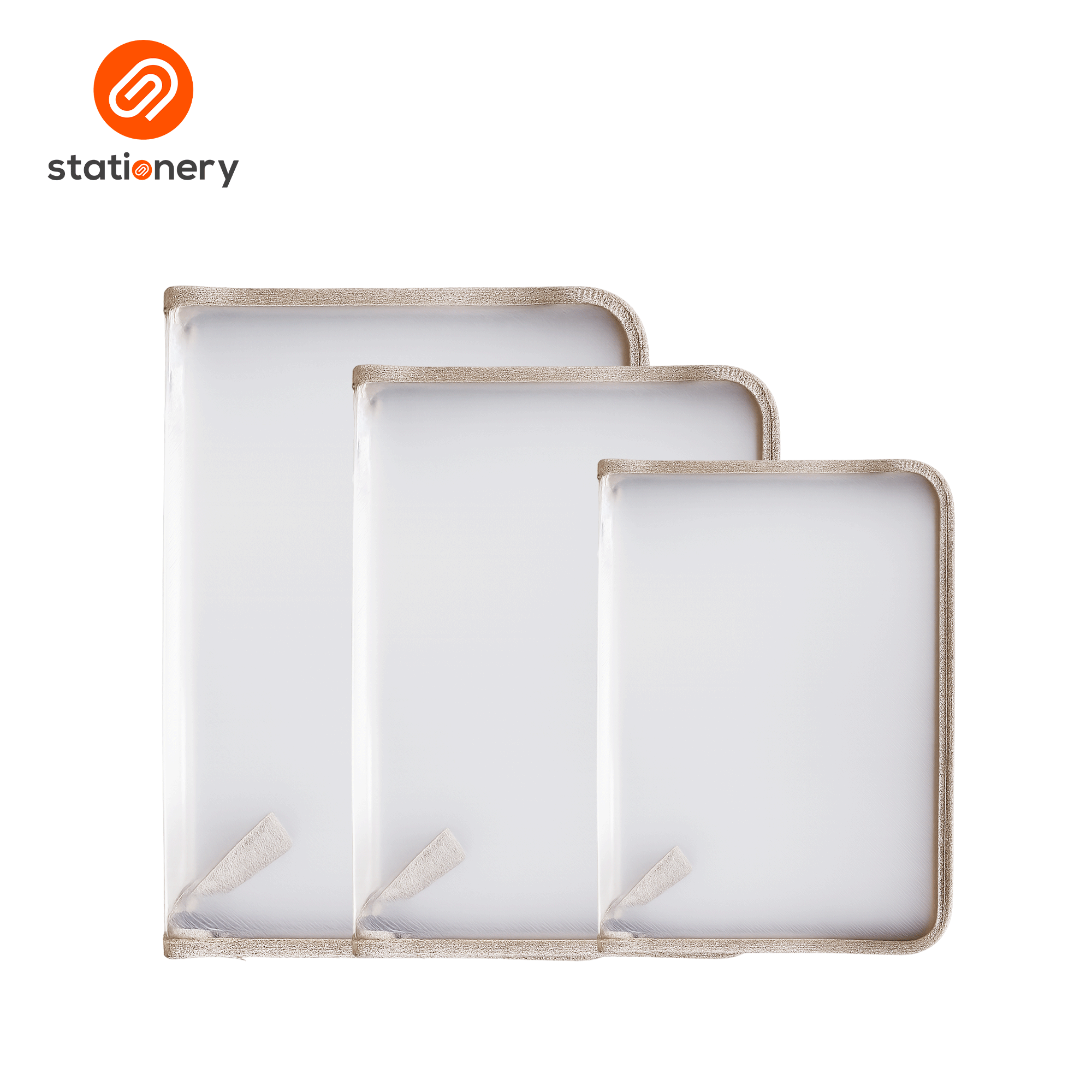 Clear Plastic Envelope with Colored Piping - A5-zoom-7