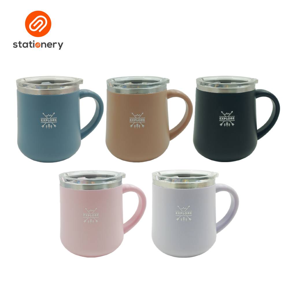 Explore Stainless Steel Coffee Mug V.2 - 12oz-11