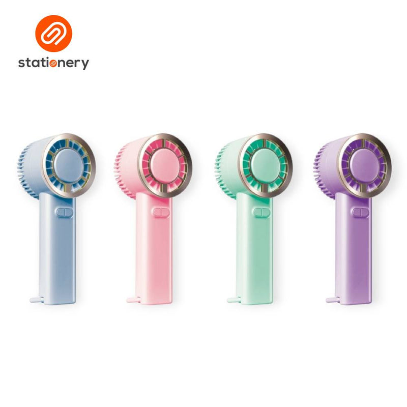Rechargeable Fancy Hand Fan with Lighting-zoom-
