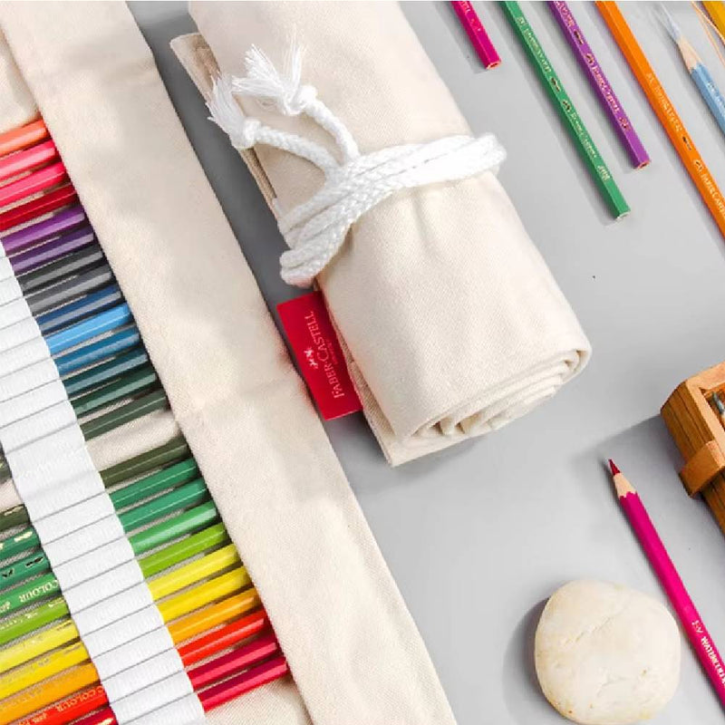Faber Castell Color Pencil Roller Case  (50 Holes)-zoom-