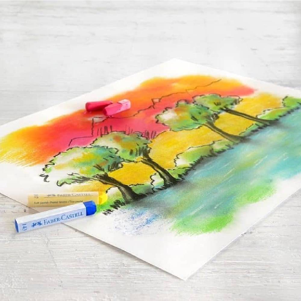 Faber Castell Oil Pastels 12 Colors