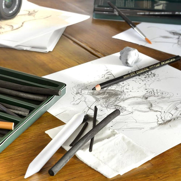 Faber Castell Pitt Charcoal Pencil Medium – SM Stationery