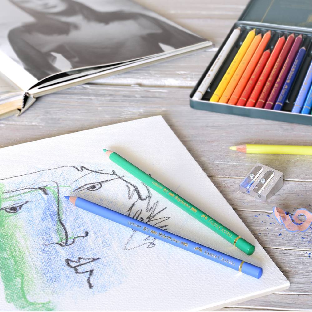 Faber Castell Watercolour Pencils 12 Colors-zoom-1