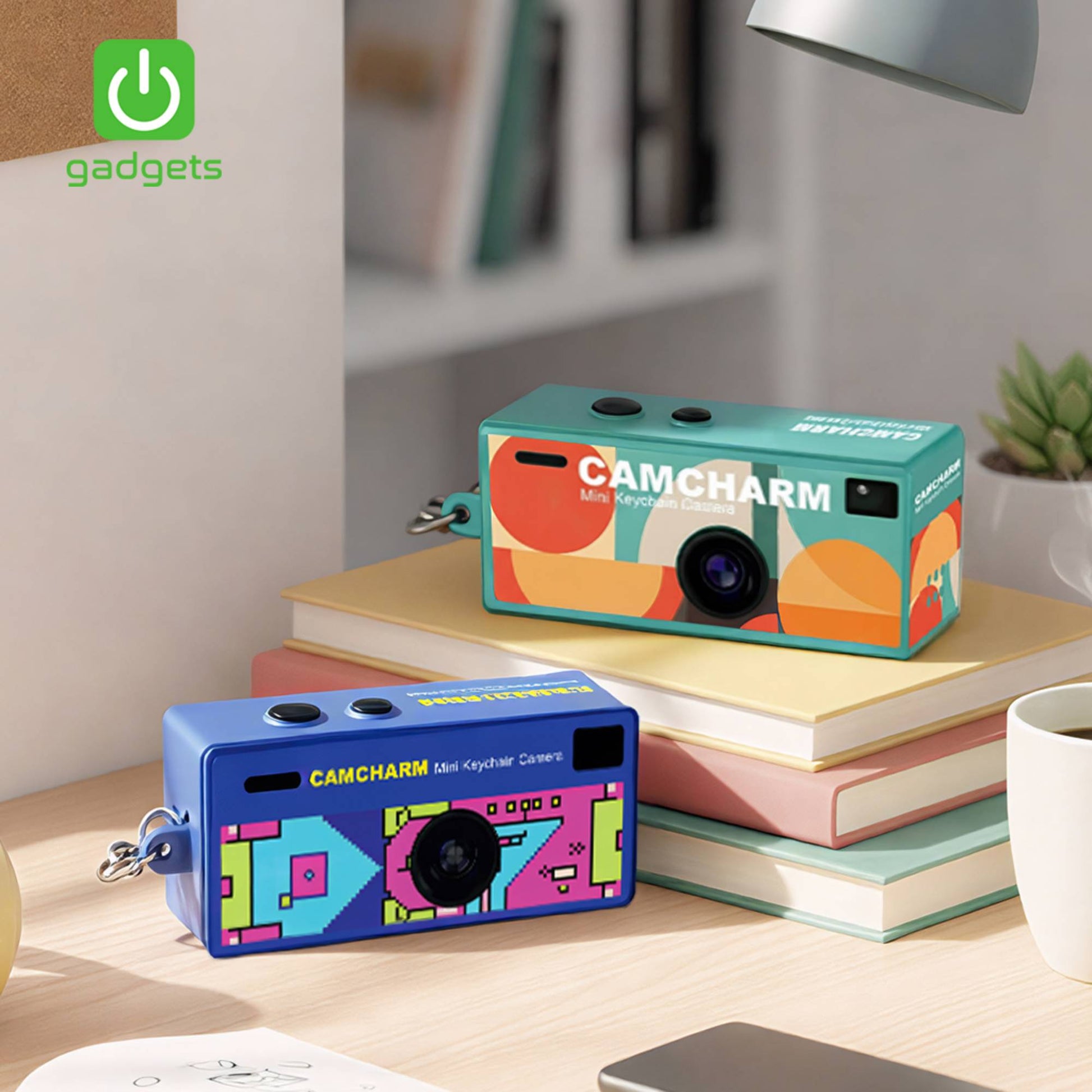 Gadgets Camcharm Mini Digital Keychain Camera - Black-12
