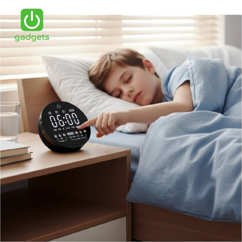 Gadgets Multifunction Mini Speaker - Black-zoom-