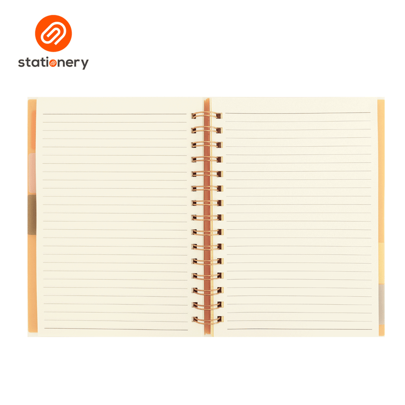 Basic 5 Subject Notebook PP with Pouch - Pastel Color-zoom-