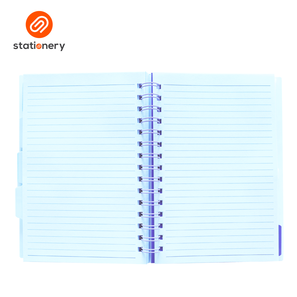 5 Subject Notebook PP with Pouch - Floral-12