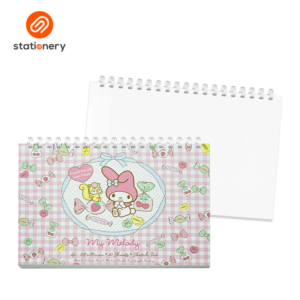 Sanrio Horizontal Spiral Sketchpad-zoom-1