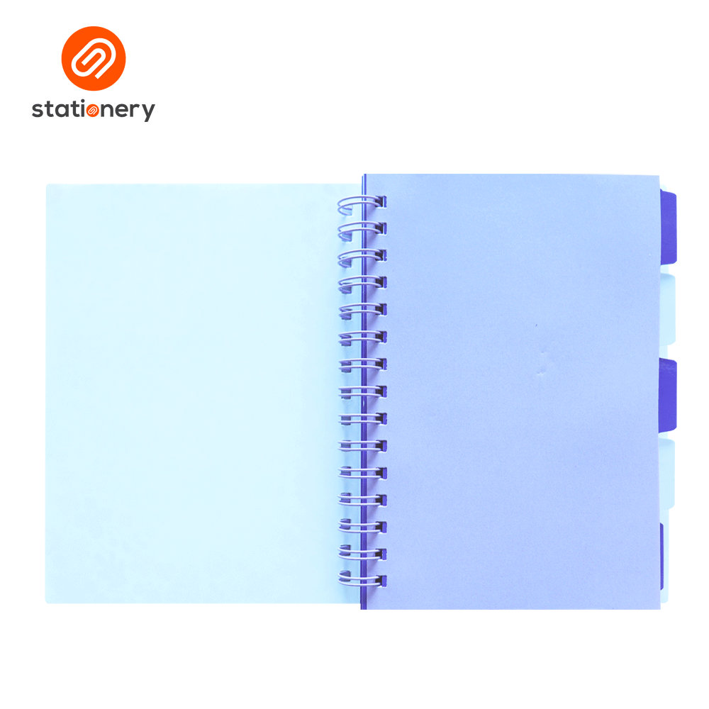 5 Subject Notebook PP with Pouch - Floral-zoom-13