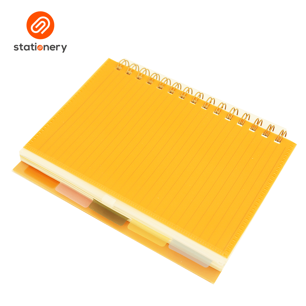 Basic 5 Subject Notebook PP with Pouch - Pastel Color-11