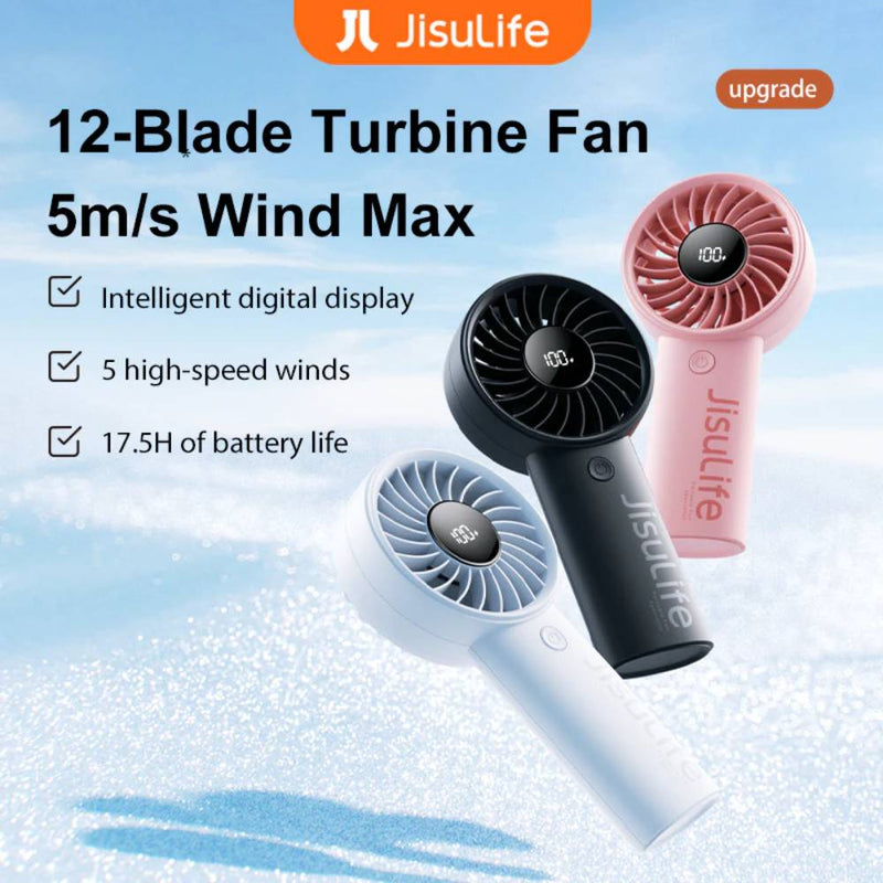 JisuLife Handheld Fan Life4 - 3600mAh-zoom-