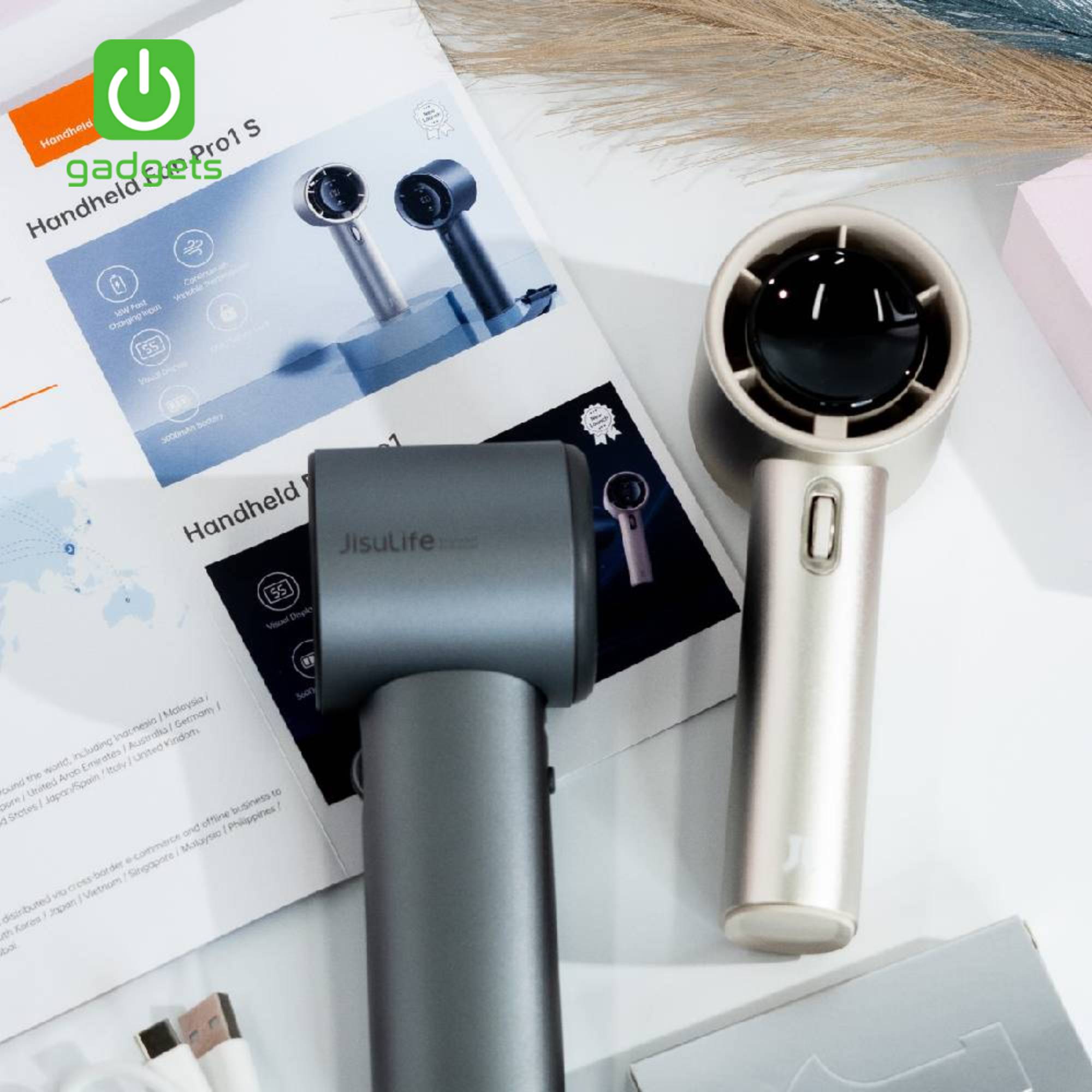 JisuLife Handheld Fan Pro1 S-zoom-1