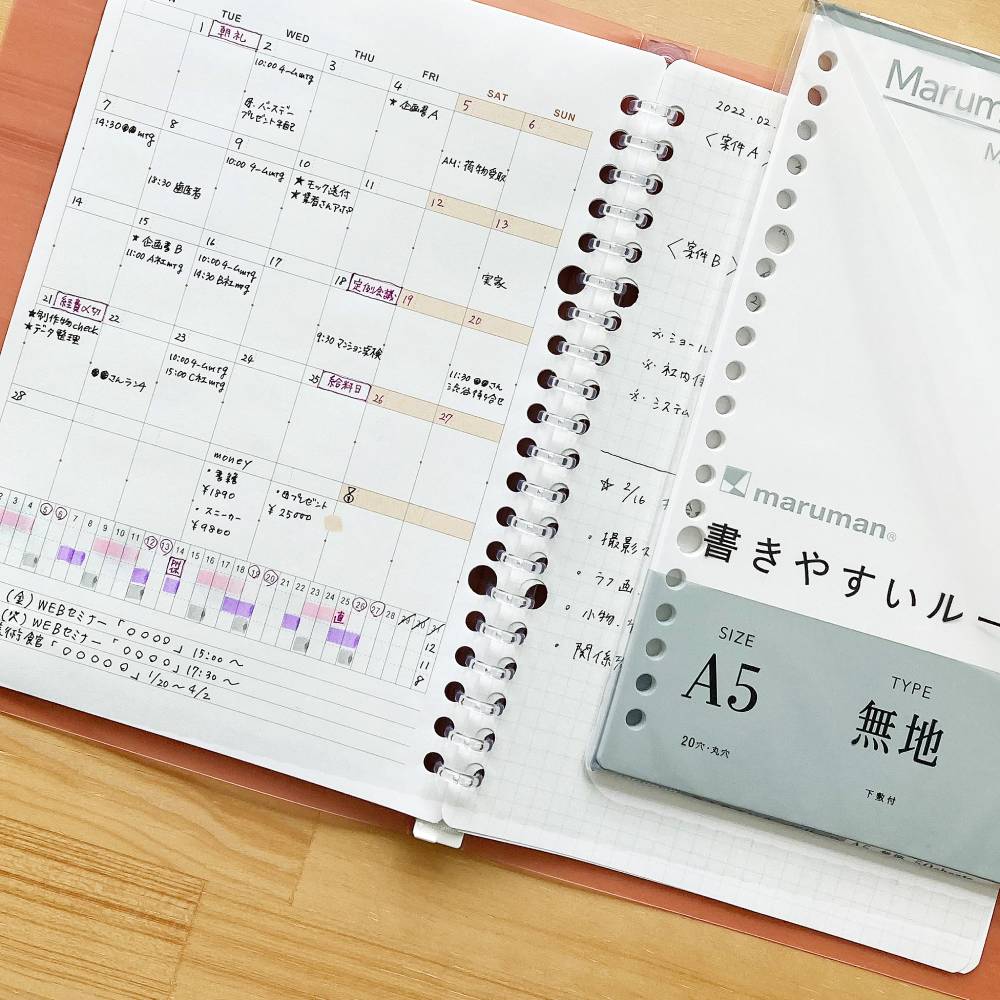 Maruman Kurufit Binder A5-21