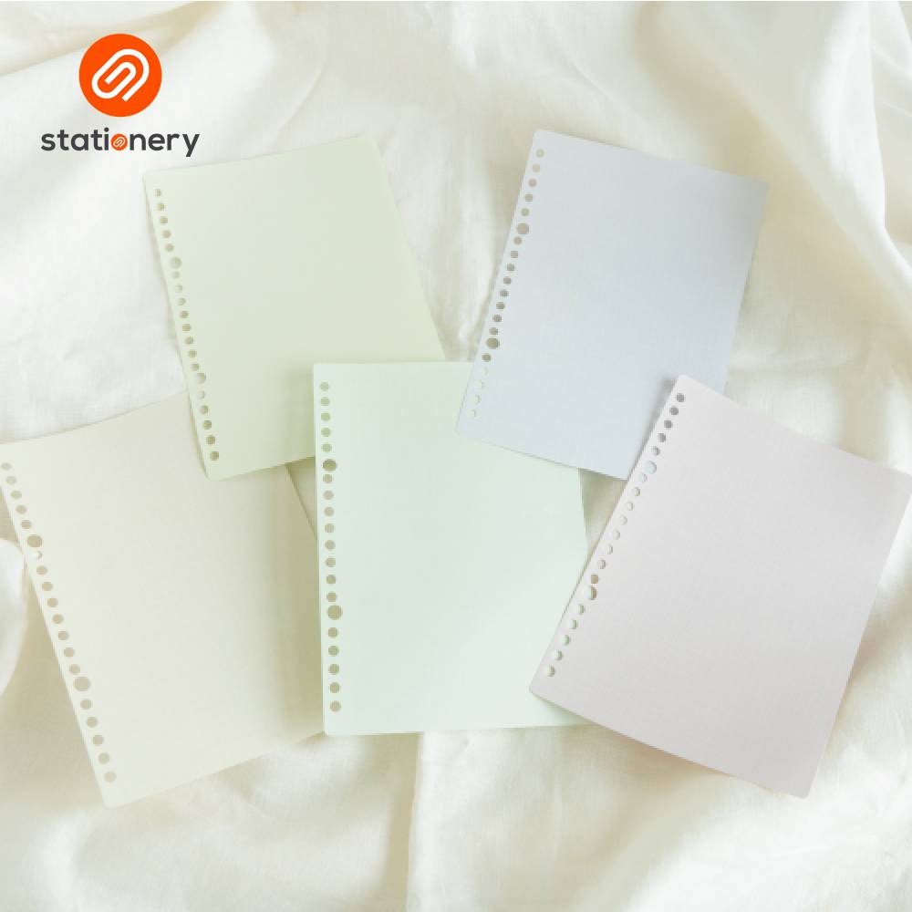 Maruman Loose Leaf Grid Colored Paper Easy to Write - B5