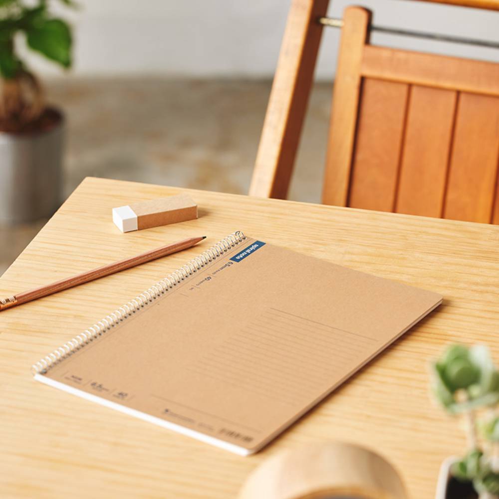 Maruman Spiral Notebook Basic Ruled A6 - 50 Sheets