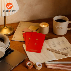 Plain Angpao Red 10pcs per Pack 3