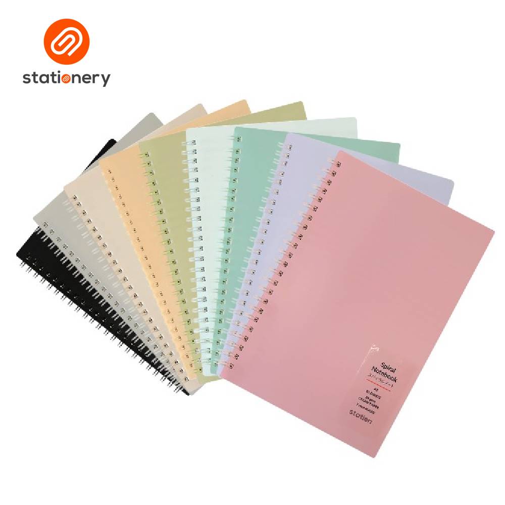 PP Cover Side Spiral Notebook - A5-1