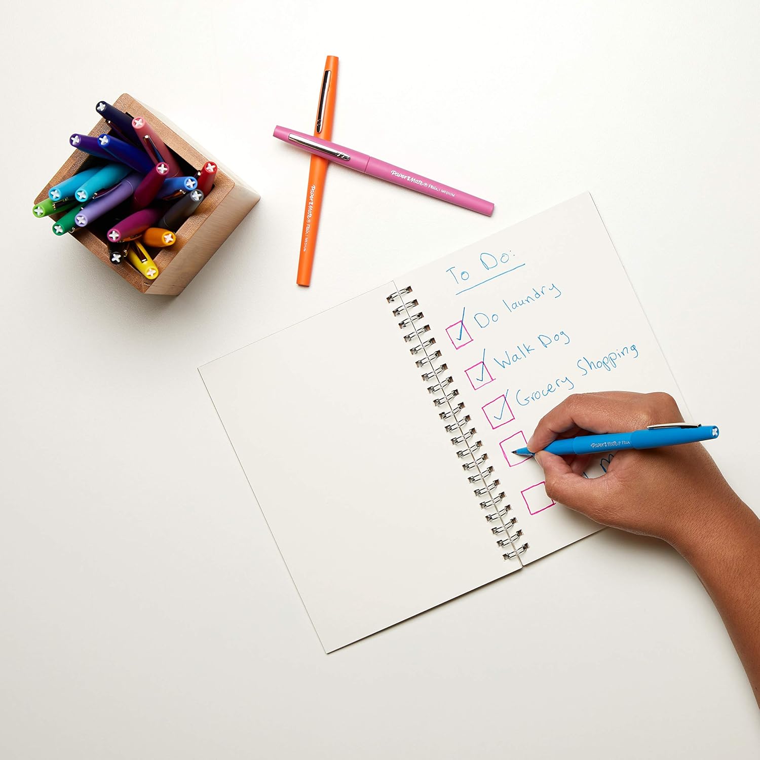 Paper Mate Flair Medium Point Candy Pop 6CT Felt Tip Pen-1