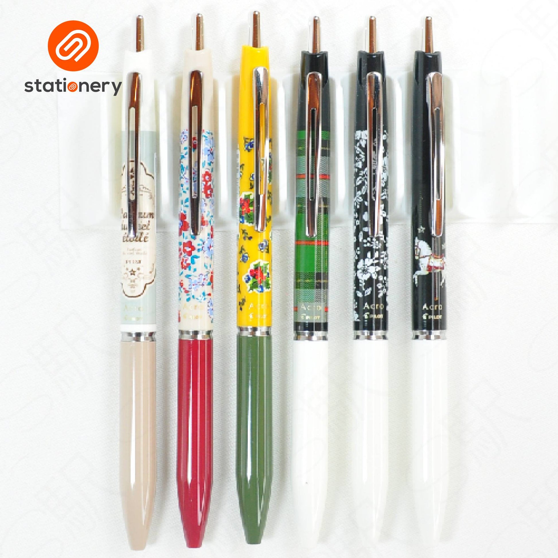 Pilot Acro 300 Limited Edition Vintage Market EF Ballpoint Pen 0.5mm-11