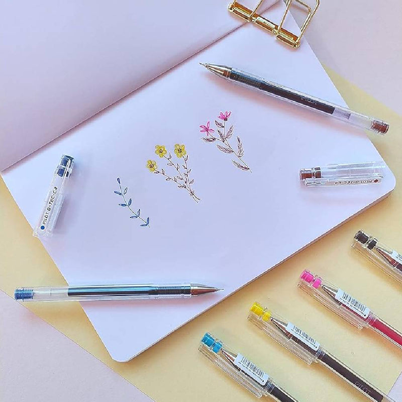 Pilot G-Tec C4 Pen 10 colors-zoom-