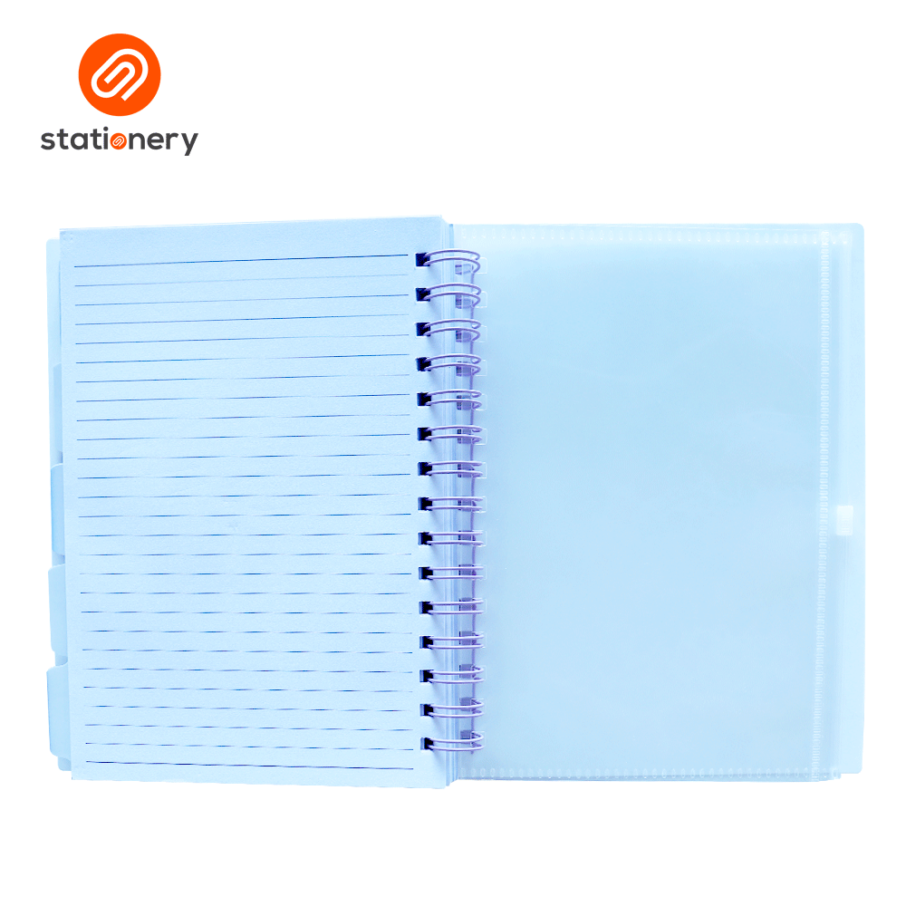 5 Subject Notebook PP with Pouch - Floral-zoom-11