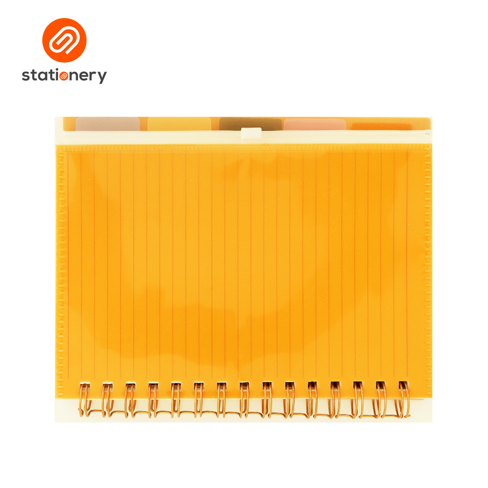 Basic 5 Subject Notebook PP with Pouch - Pastel Color-zoom-12