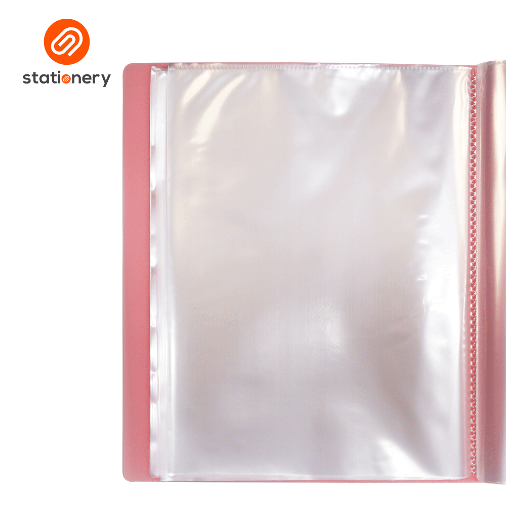 Stationery Clear Book A4