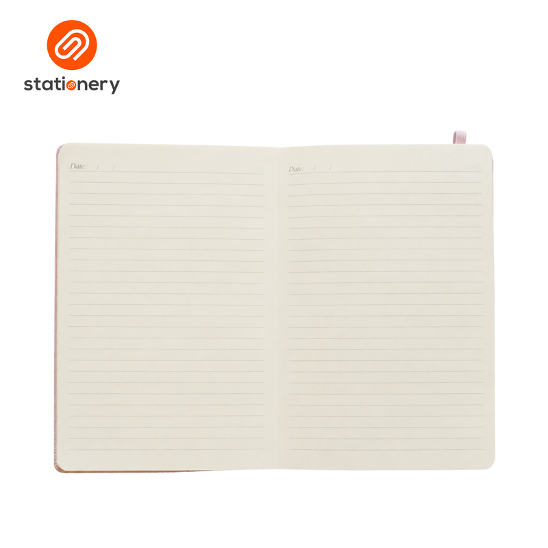 Journal Ruled Hardcover A5 Notebook 100 Sheets 100gsm-zoom-