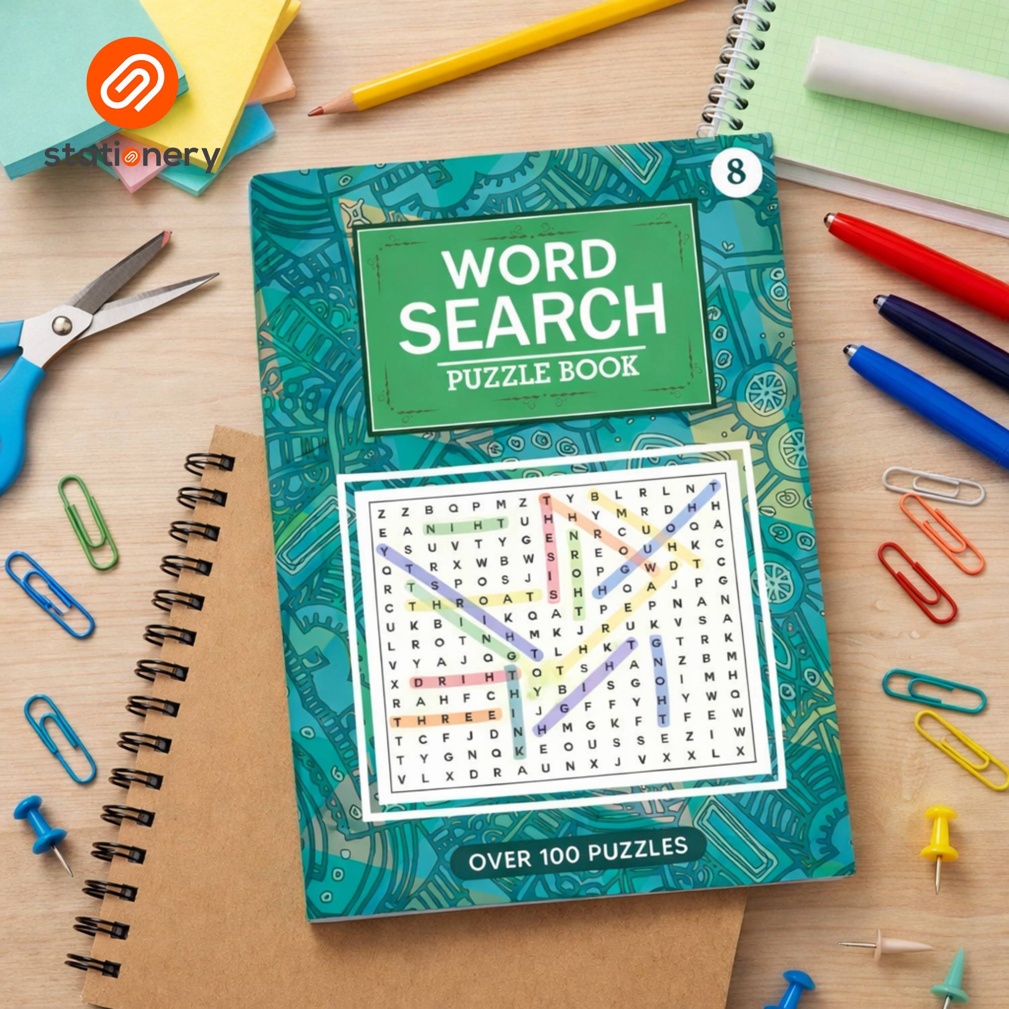 Word Seach Puzzle Book-zoom-1