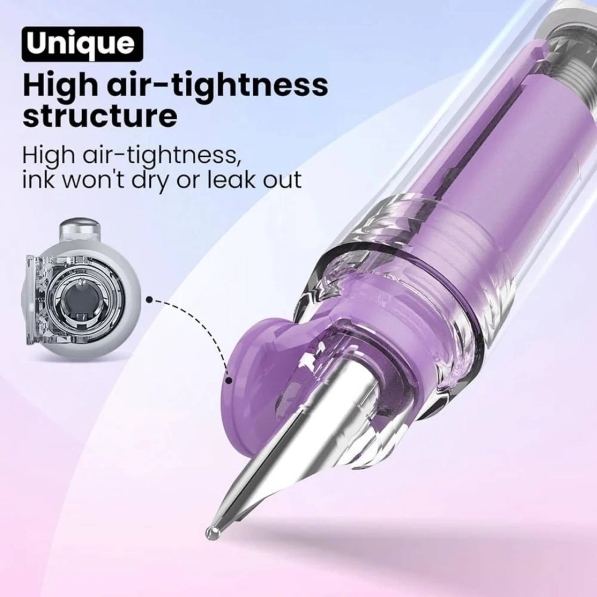 Writech Clictek Retractable Fountain Pens - W-784-8